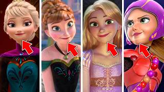 Por Que Essas 4 Princesas da Disney Têm o MESMO Rosto? (Todas Elas São CONECTADAS!!) 👀👑