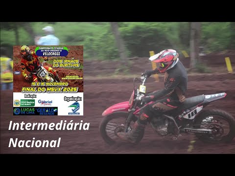 Intermediária Nacional em Dois Irmãos do Buriti pelo Sul-mato-grossense de Velocross 2025