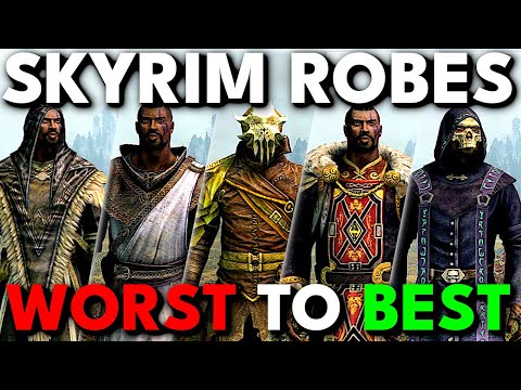 Every Skyrim Robe RANKED Worst to Best