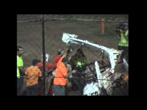 Sprintcars: Kevin Titman Massive Rollover - Brisbane Speedway