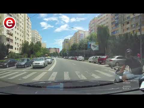 Motociclist manevre periculoase Pitesti