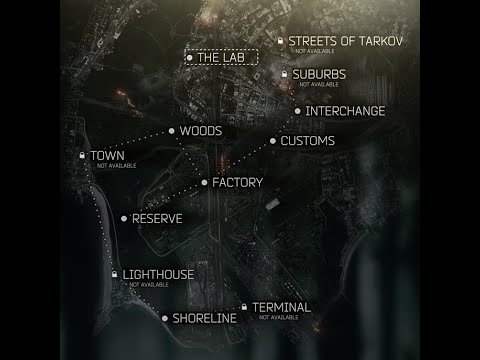 Secret Dev map in Tarkov