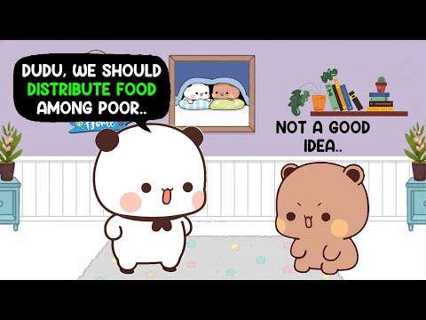 A shocking disagreement 😮💔 | Dudu says no to Bubu’s plan 😢❤️ | Bubu Dudu | Peach Goma #BDJ459