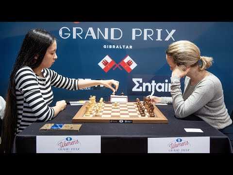 Gibraltar WGP | Round 9 | Interview with Dinara Saduakassova |