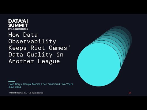 Monte Carlo | How Data Observability Keeps Riot Games ... - YouTube