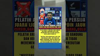 Download lagu Bukan Persib dan Borneo Tapi Pelatih Arema Jagokan Persija Juara Super Liga di Musim Ini mp3