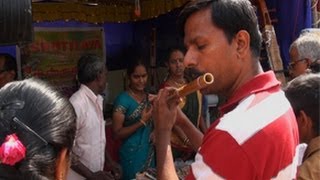 Shops selling musical instruments, Tyagaraja Aradhana