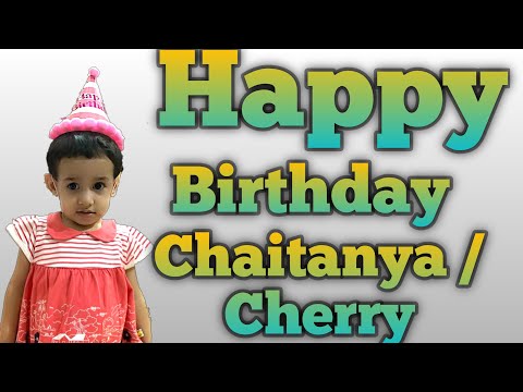 Copy of #cherry #Happybirthdaycherry #Chaitanya Happy birthday cherry || Happy birthday Chaitanya