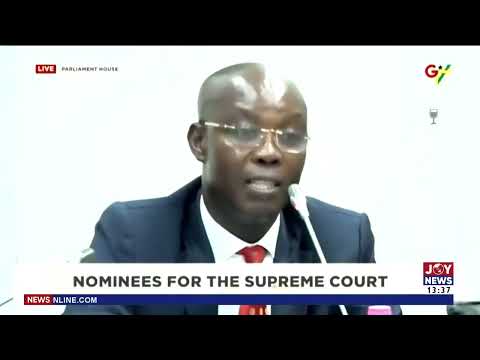 Ministerial vetting: I just got up for a second, and you deliberately discharged Zanetor - Afenyo