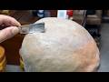 ASMR Remove A Lot Of Dead Skin From A Man S Head And Face Old Fashioned Razor Wet Shave