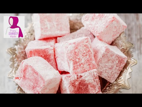 Amazingly Delicious Real Turkish Delight | Easy Lokum Recipe