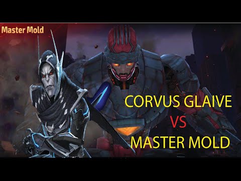 CORVUS GLAIVE VS MASTER MOLD | CORVUS GLAIVE GBR | CORVUS GLAIVE MFF