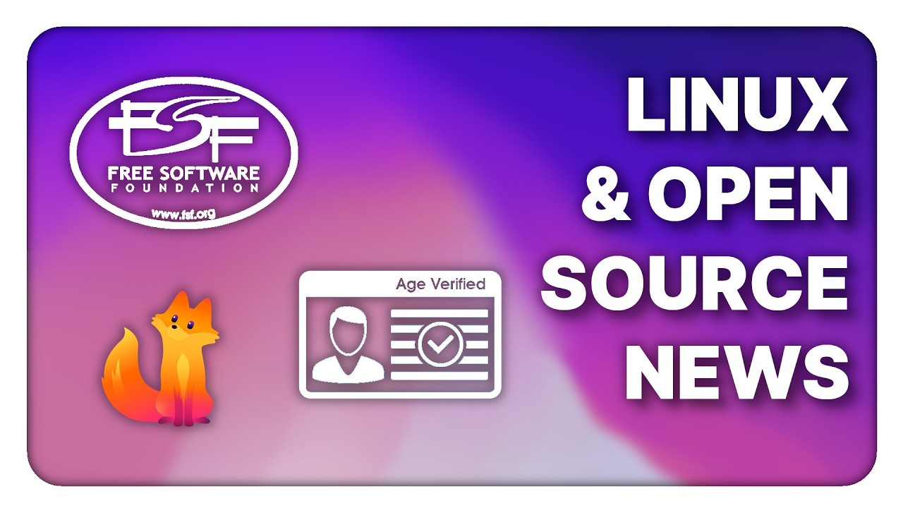 Free Software Foundation settles the Office Suite debate, & Good News for age verification!
