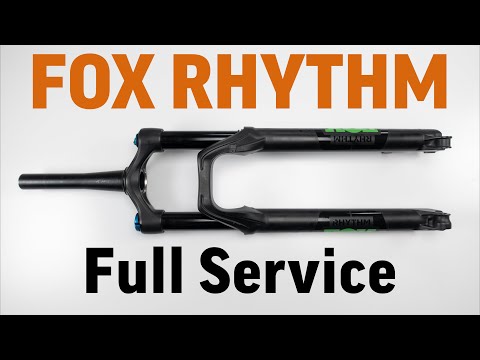 FOX Rhythm Series 34 FLOAT 2019 GRIP Damper, air spring + 50 hour full service guide for beginners