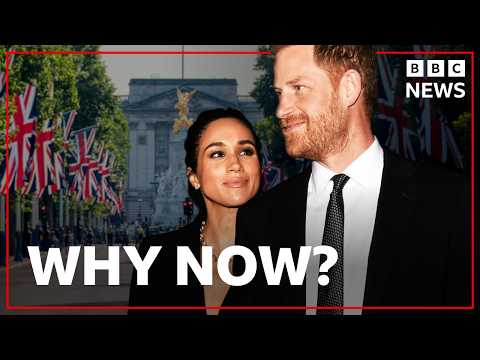 Harry and Meghan are returning to the UK but why now? | BBC News
