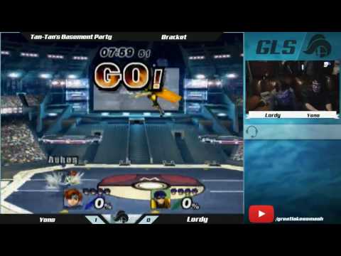 Tanner's Basement Party PM Bracket - Yono (Roy) vs. Lordy (Ike)