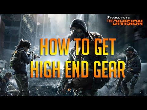 How to get High-End (Gold) Weapons | Tom Clancy's: The Division BETA