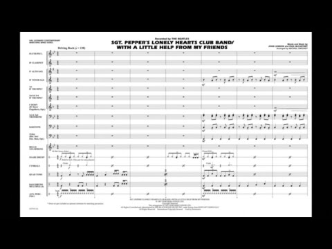 Sgt. Pepper's/With a Little Help From My Friends arr. Michael Sweeney