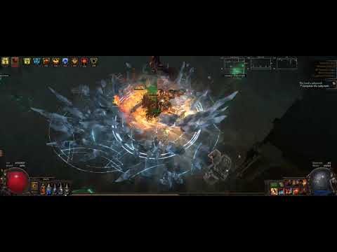 Path of Exile 3.11 SSF Harvest League - Ice Crash Chieftain - Merciless Lab Run No. 2 (2020-07-06)
