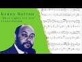 "When Lights Are Low" Kenny Barron Piano Solo Transcription