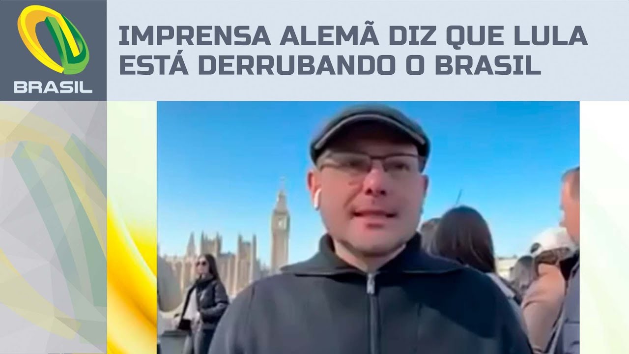Jornal da Alemanha diz que Lula está derrubando o Brasil, diz Ivan Kleber