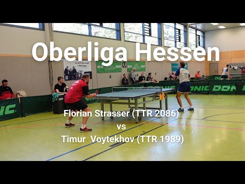 Oberliga Hessen | Florian Strasser (TTR 2085) vs Timur Voytekhov (TTR 1989)