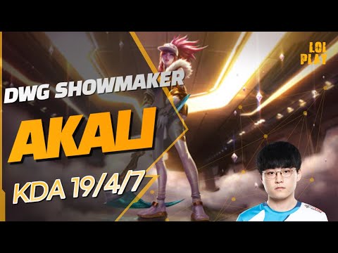 [DWG SHOWMAKER] AKALI vs LUCIAN MID - KR Patch 10.25 replay