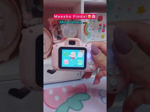 Mini Camera 📷🥺 #meesho #minicamera #shorts #ashortaday #shortsfeed #short