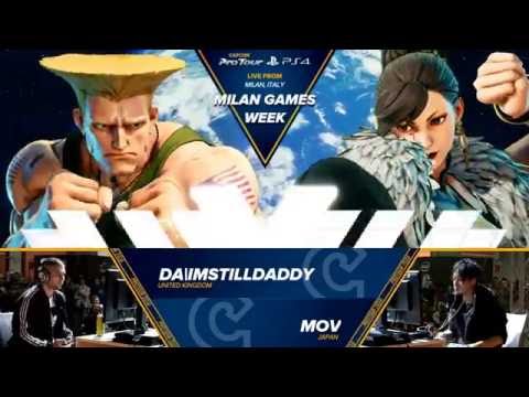 SFV: DA | ImStillDaDaddy vs MOV - EU Regional Finals Top 8 - Milan Games Week 2016 - CPT 2016