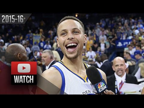 Stephen Curry Full Highlights vs Trail Blazers (2016.04.03) - 39 Pts, 7 Ast, 9 CRAZY Treys!