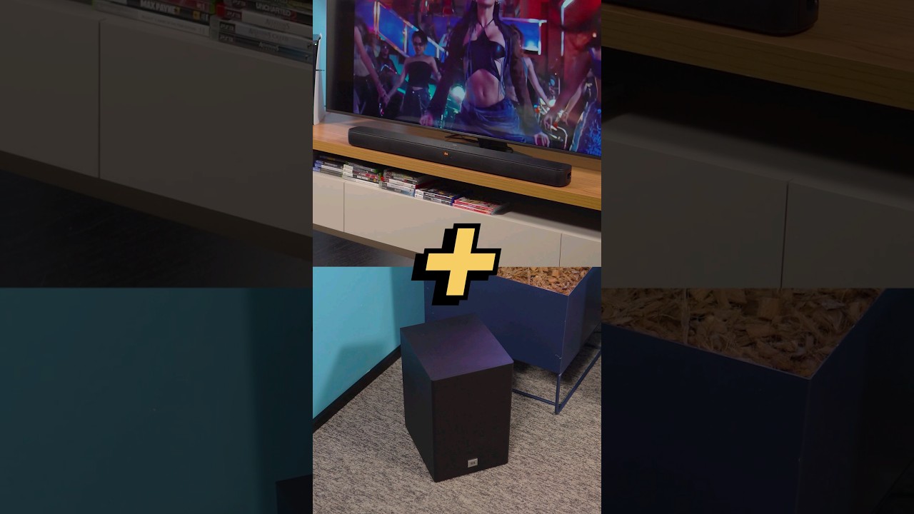 Miniatura da avaliação em vídeo de Soundbar JBL Cinema SB180 2.1 Canais com Subwoofer Sem Fio