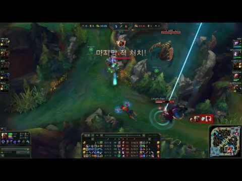 CJ Entus Bdd - Zed contra Lissandra - KR LOL SoloQ Highlights