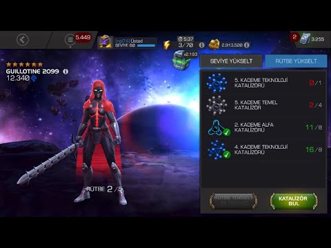 MCOC - Six Star Guillotine 2099 Rank Up
