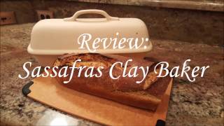 Jill 4 Today's Product Review | Sassafras Clay Baker  | Rye Bread