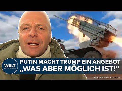 PUTINS KRIEG: Russland macht Ukraine ein Angebot! Trump drängt Selenskyj zum Deal - Kiew reagiert