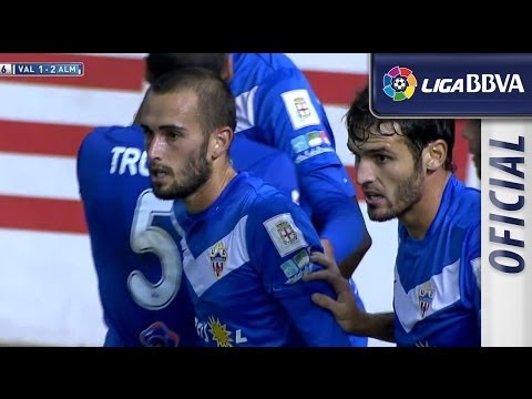 Gol de Aleix Vidal (1-2) en el Valencia CF - UD Almería - HD