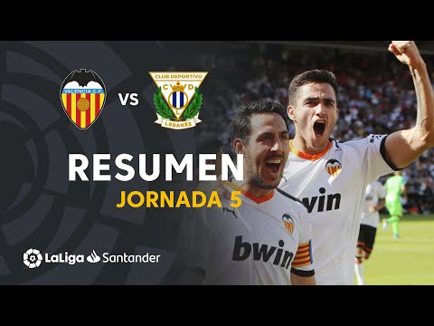 Highlights Valencia CF vs CD Leganés (1-1)