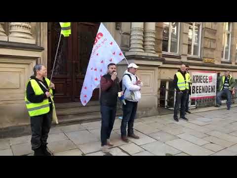 #BunteWesten Kundgebung am 16.02 in Hamburg mit Fabio De Masi, dem #CumEx-Chefaufklärer im Bundestag