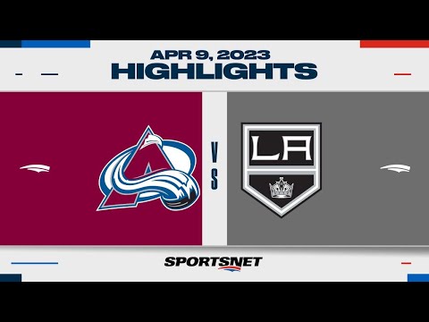 NHL Highlights | Avalanche vs. Kings - April 8, 2023