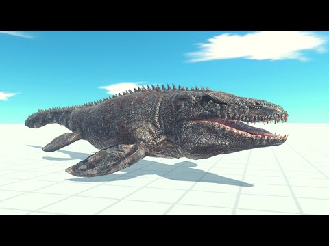 New Unit! Mosasaurus Vs Every Unit ARBS | Animal Revolt Battle Simulator