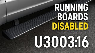 Ford Running Boards STOP Working? Fix DTC U3003:16 Fast!