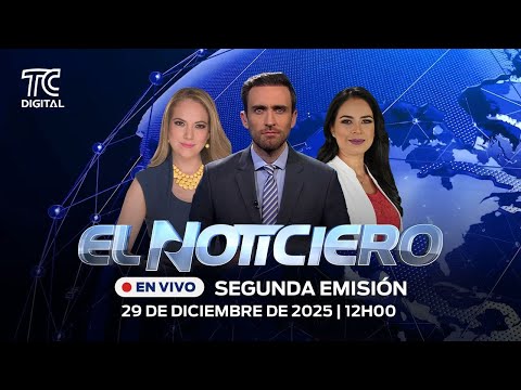 🔴EN VIVO | El Noticiero Segunda emisión: 29 de diciembre 2025