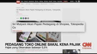 Pedagang Online Bakal Kena Pajak