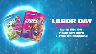 G FUEL Labor Day Sale!! 🤩