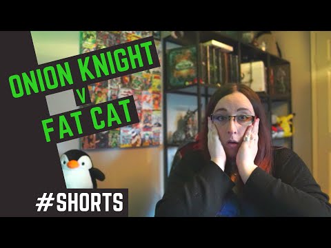 Final Fantasy XIV - Onion Knight v Fat Cat Companion Battle #Shorts
