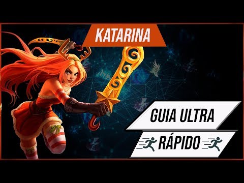 🔴 COMO JOGAR DE KATARINA - GUIA ULTRA RÁPIDO COM RUNAS E DICAS para assistir enquanto jogo carrega