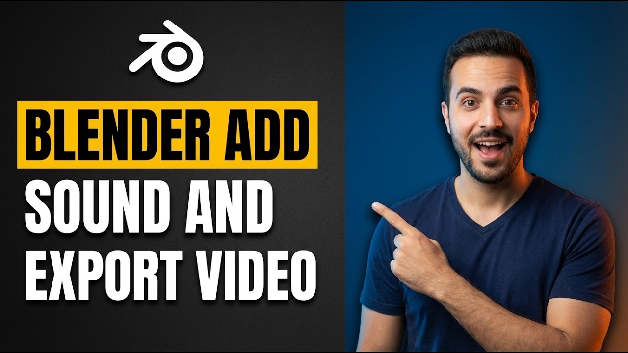 Blender Add Sound And Export Video (Easy Guide)