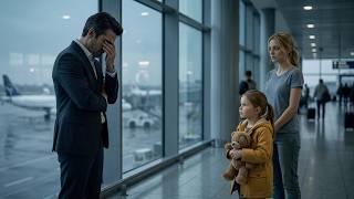“Are grown-ups allowed to cry in public?” — Asked the Little Girl to the Widowed CEO at the Airport…