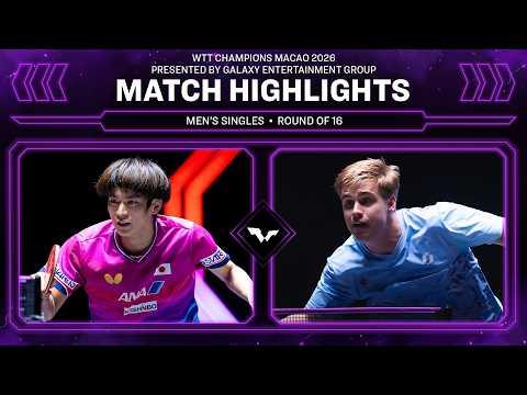 Shunsuke Togami vs Truls Moregard | MS R16 | #WTTMacao 2026