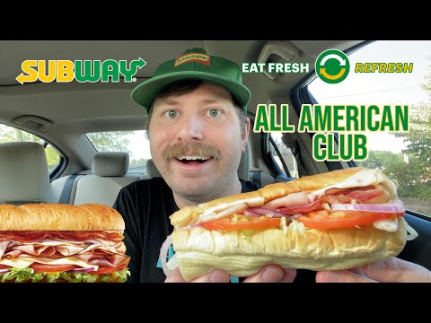 Subway NEW All American Club Review - Eat Fresh Refresh